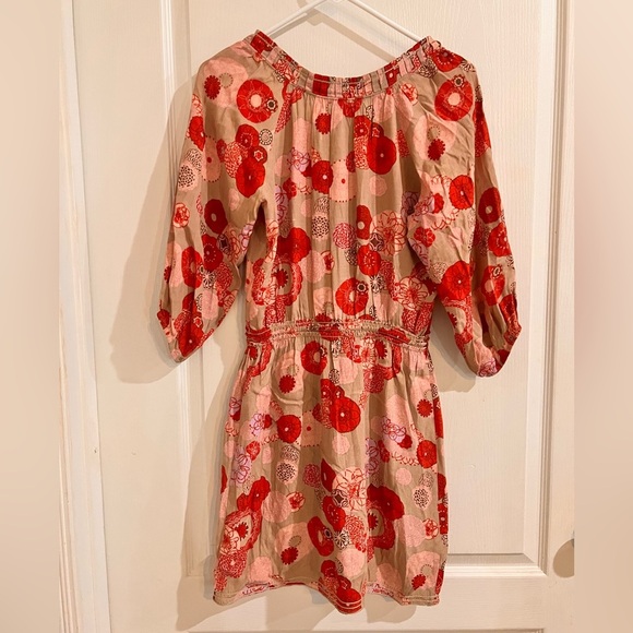 FINAL PRICE Chelsea & Violet Floral Boho Balloon Sleeve Dress - Picture 6 of 6